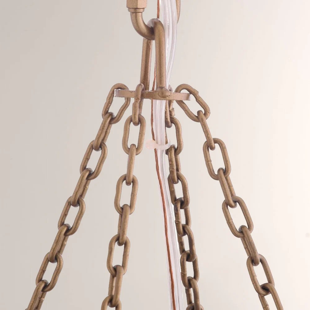 Lindsor Oval Chains Chandelier