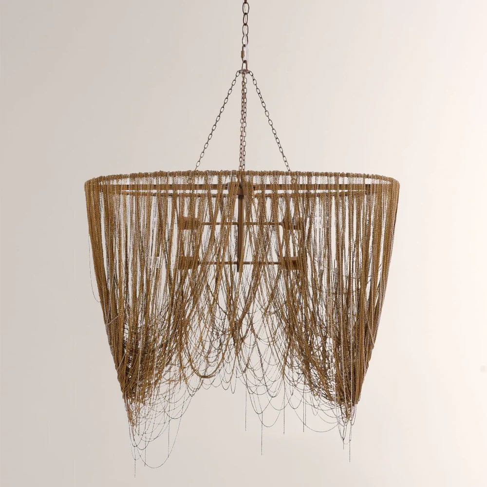 Lindsor Oval Chains Chandelier