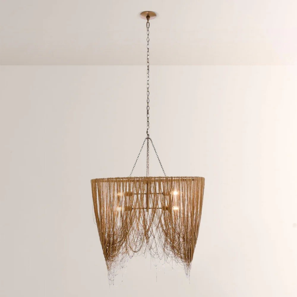 Lindsor Oval Chains Chandelier