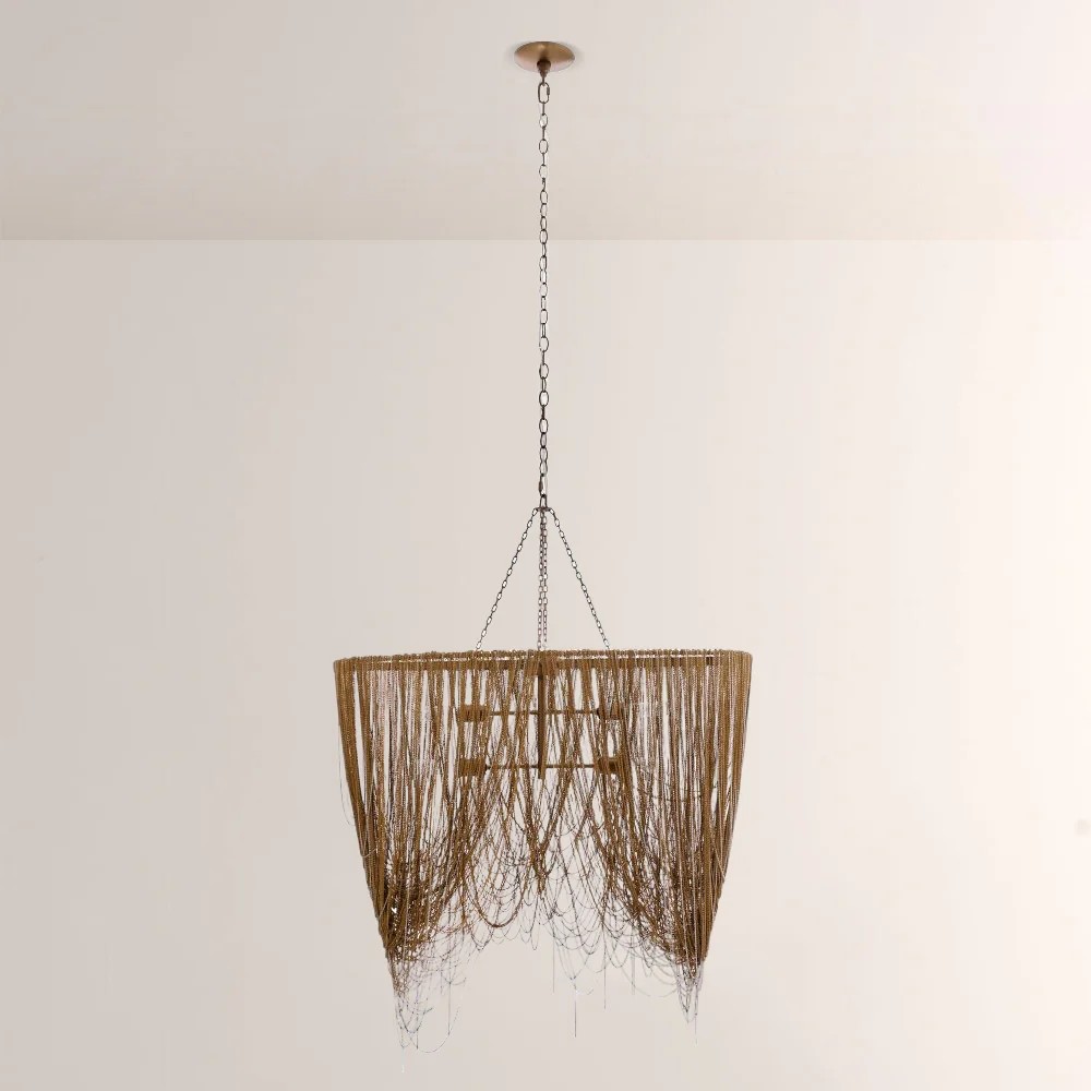 Lindsor Oval Chains Chandelier