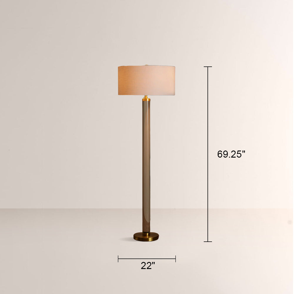 Linem Crystal Floor Lamp