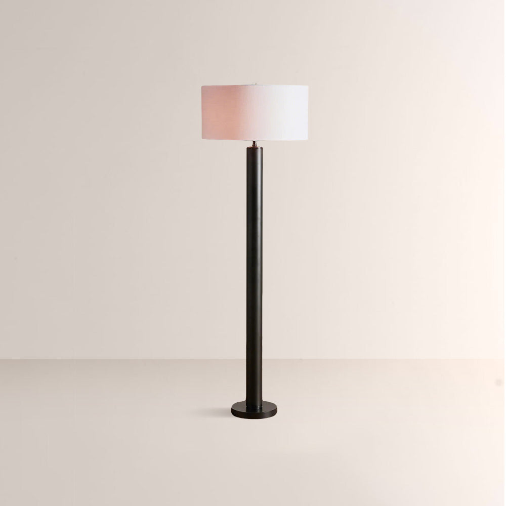 Linem Linen Floor Lamp