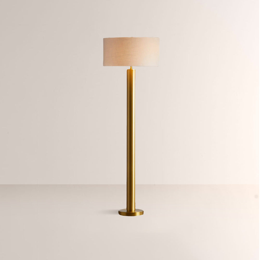 Linem Linen Floor Lamp
