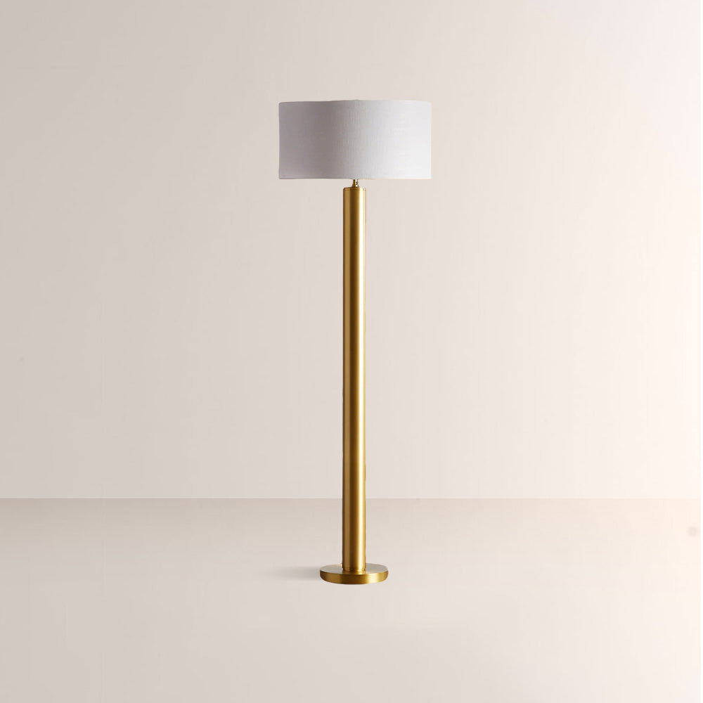 Linem Linen Floor Lamp