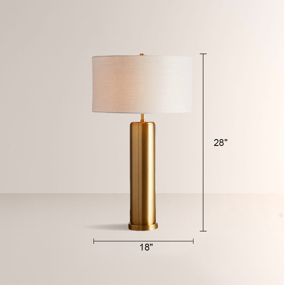 Linem Linen Table Lamp