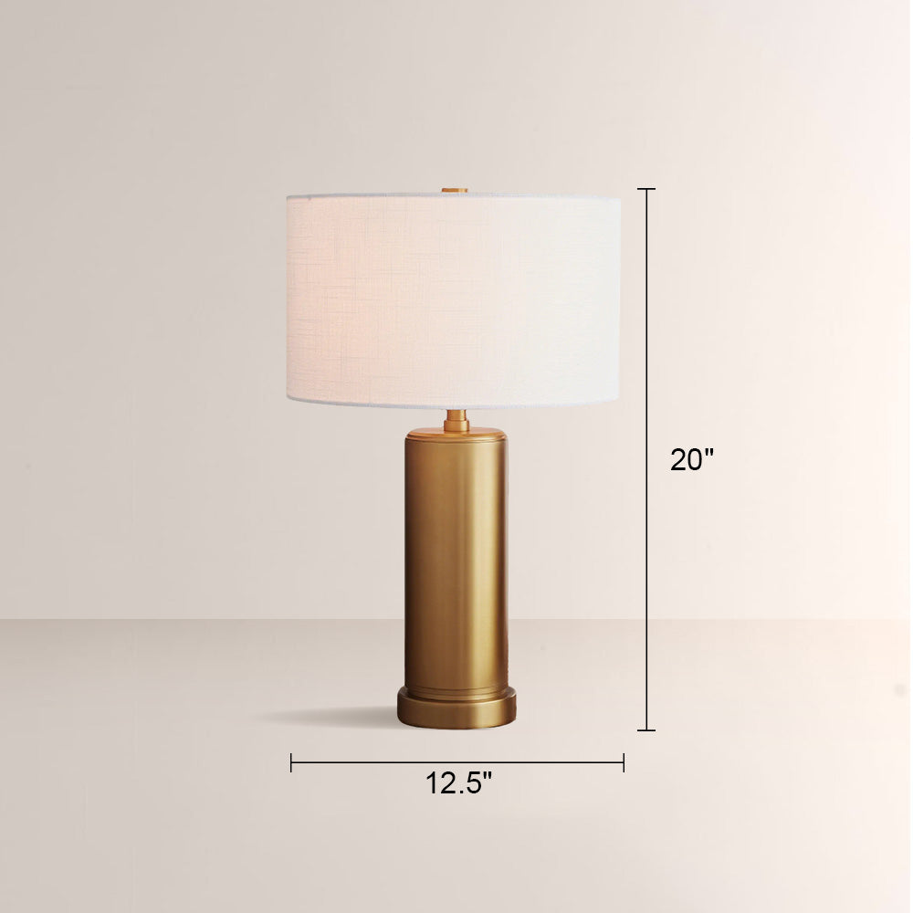 Linem Linen Table Lamp