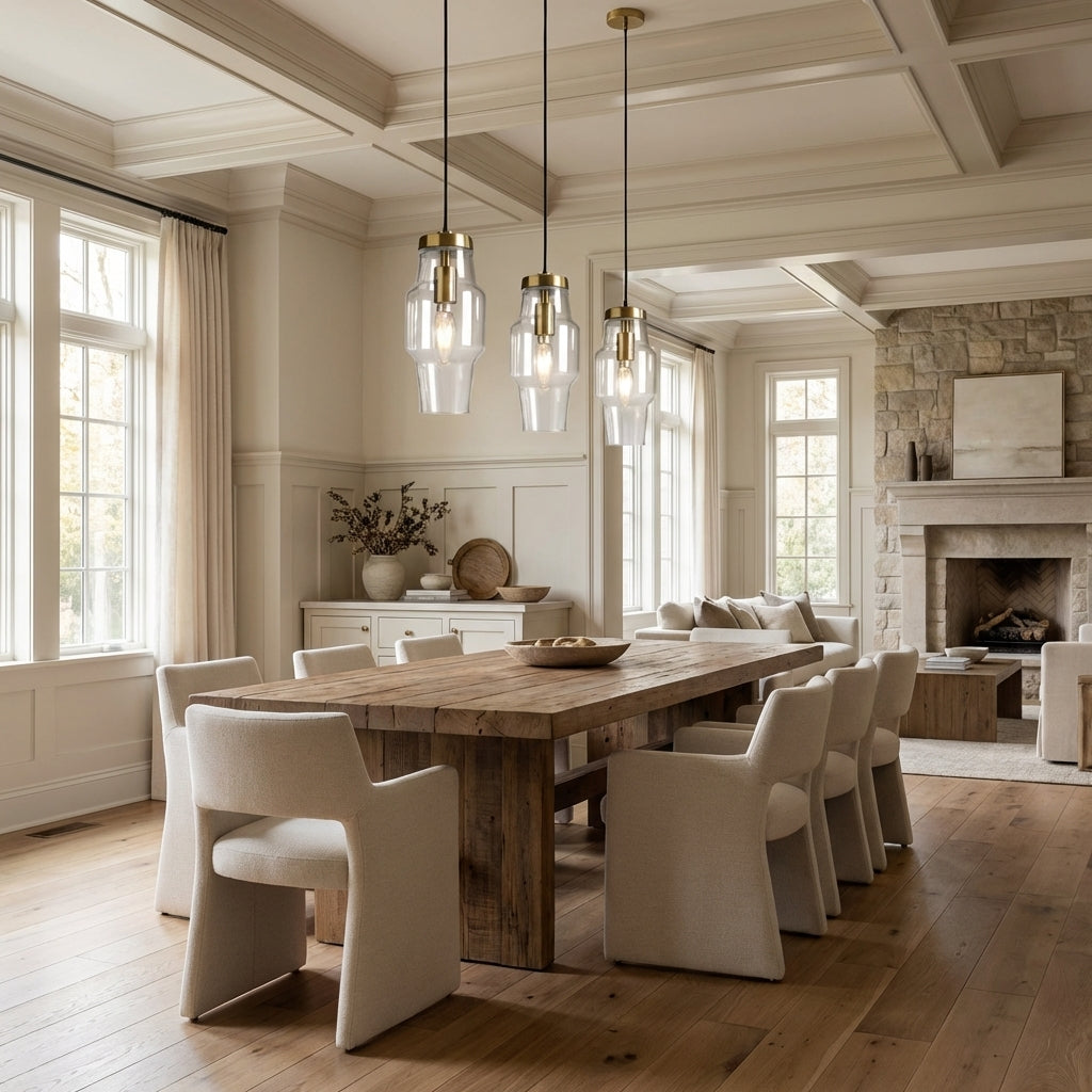 Lumi Clear Glass Pendant