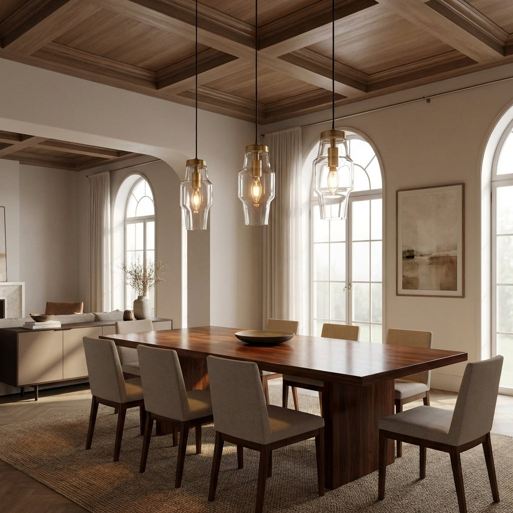 Lumi Clear Glass Pendant