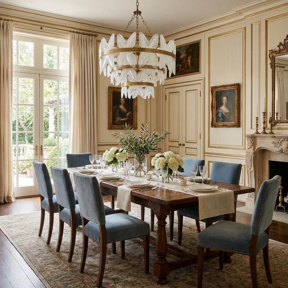 Malorin Three-Layer Round Chandelier