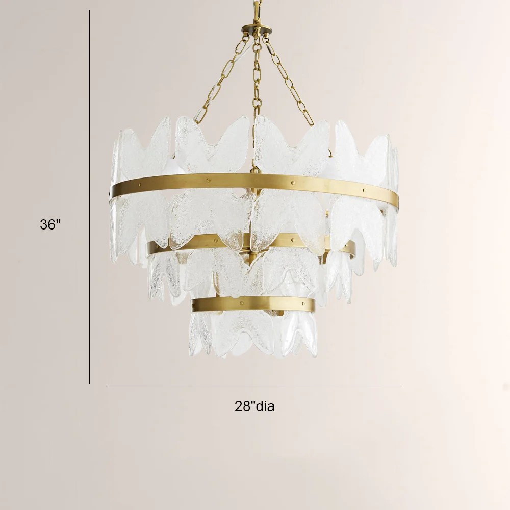 Malorin Three-Layer Round Chandelier