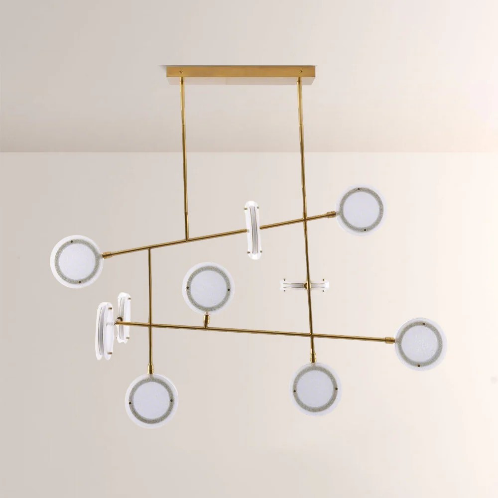 Mandela Linear Chandelier