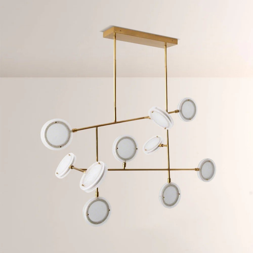 Mandela Linear Chandelier