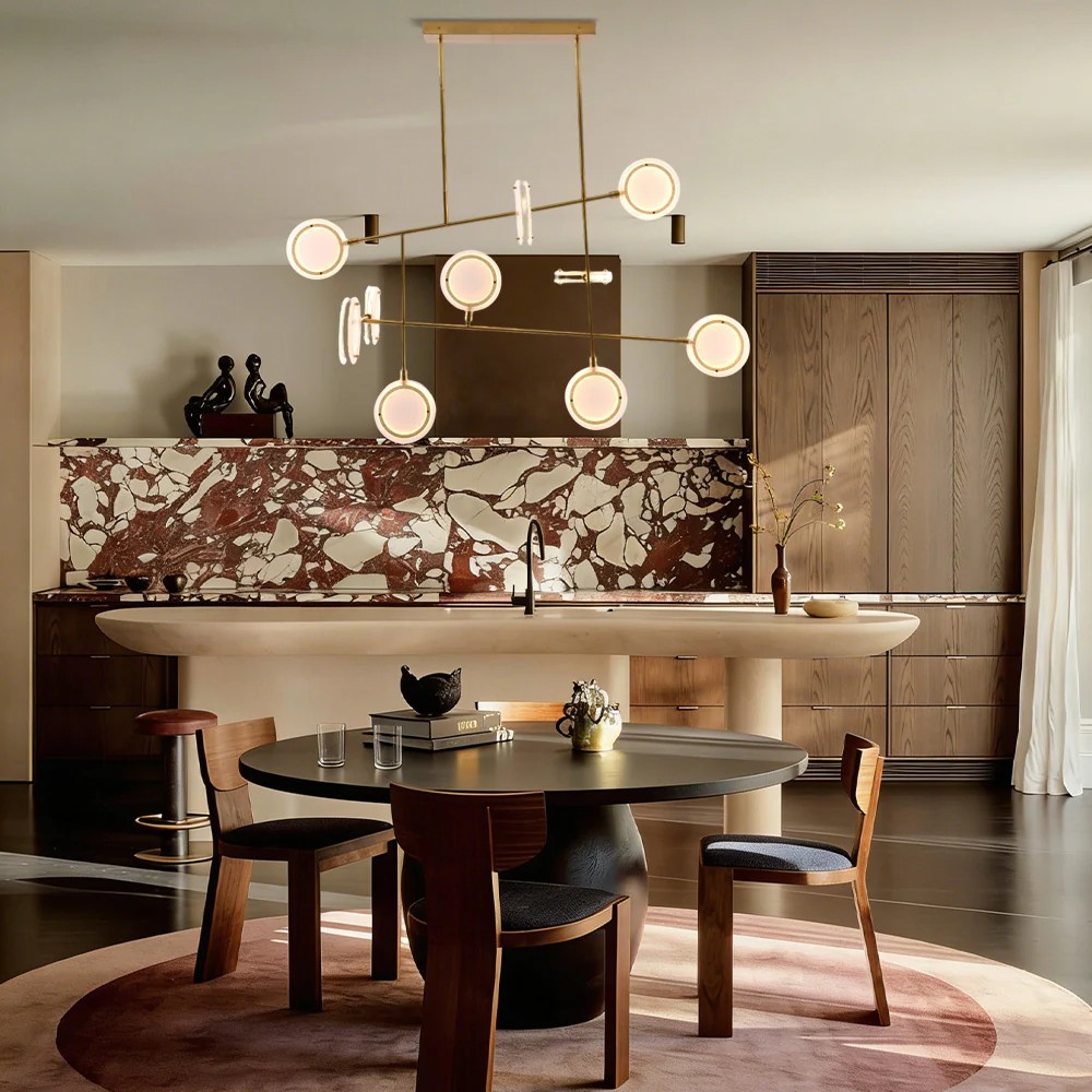 Mandela Linear Chandelier