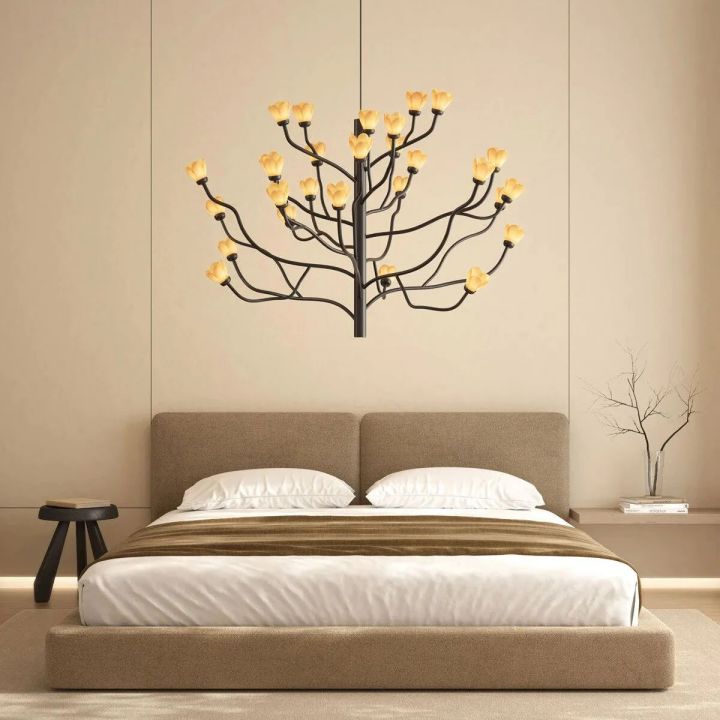 Mokuren Branch Chandelier - thebelacan