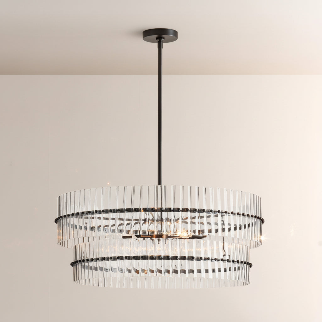 Malloré Crystal Round Chandelier