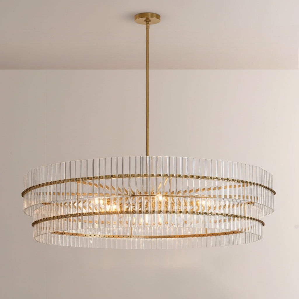 Malloré Crystal Round Chandelier