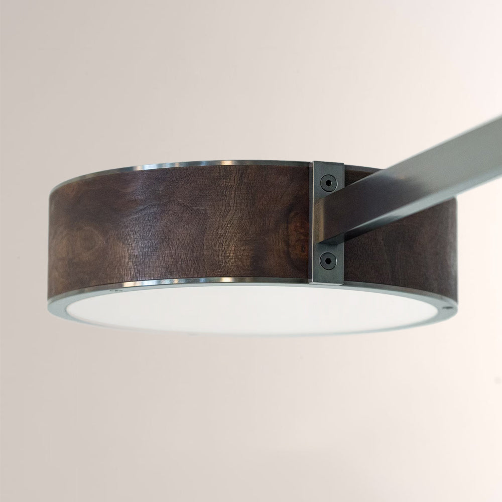 Monterra Walnut Grain Multi-Arm Chandelier