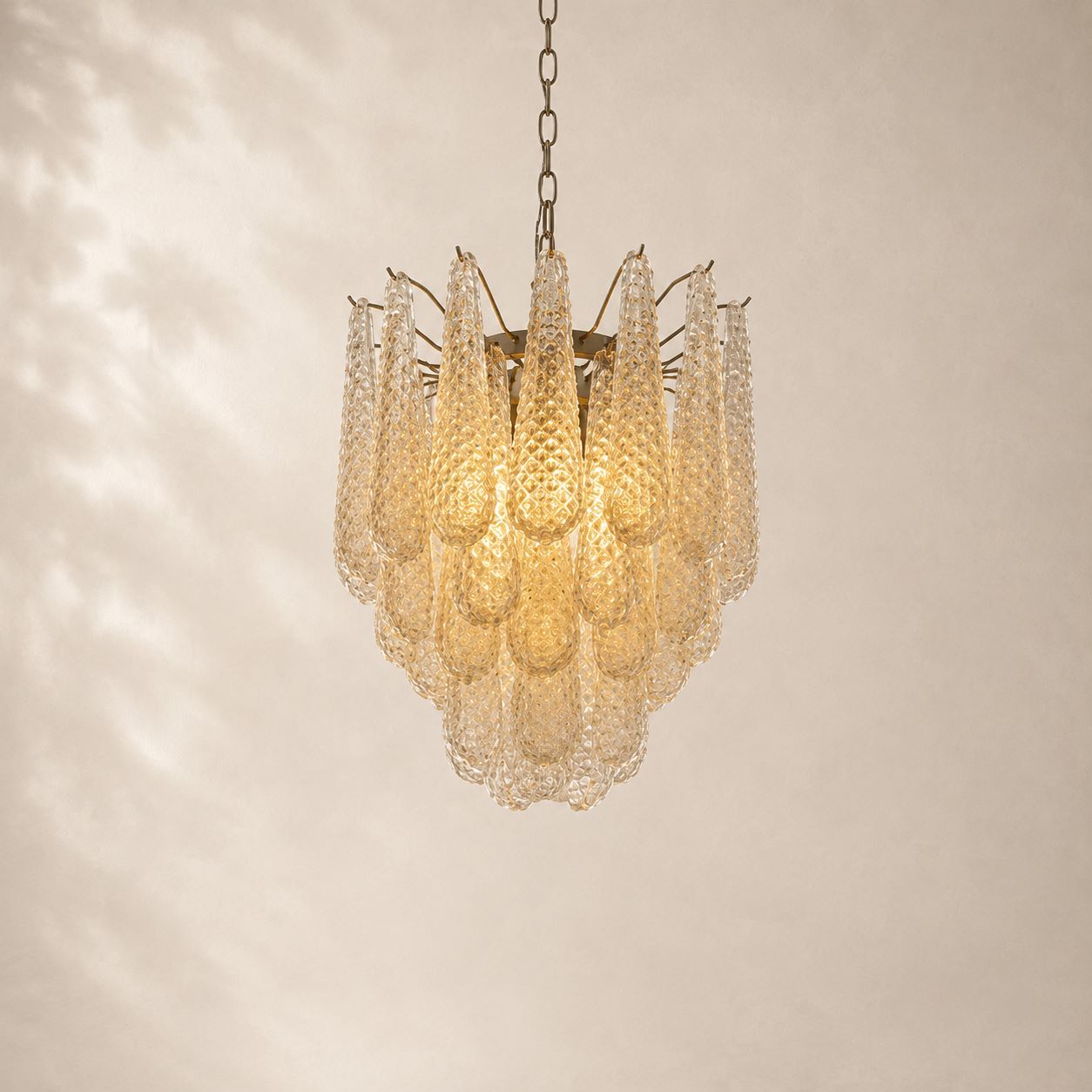 Murenza Amber 41 Drops Chandelier 