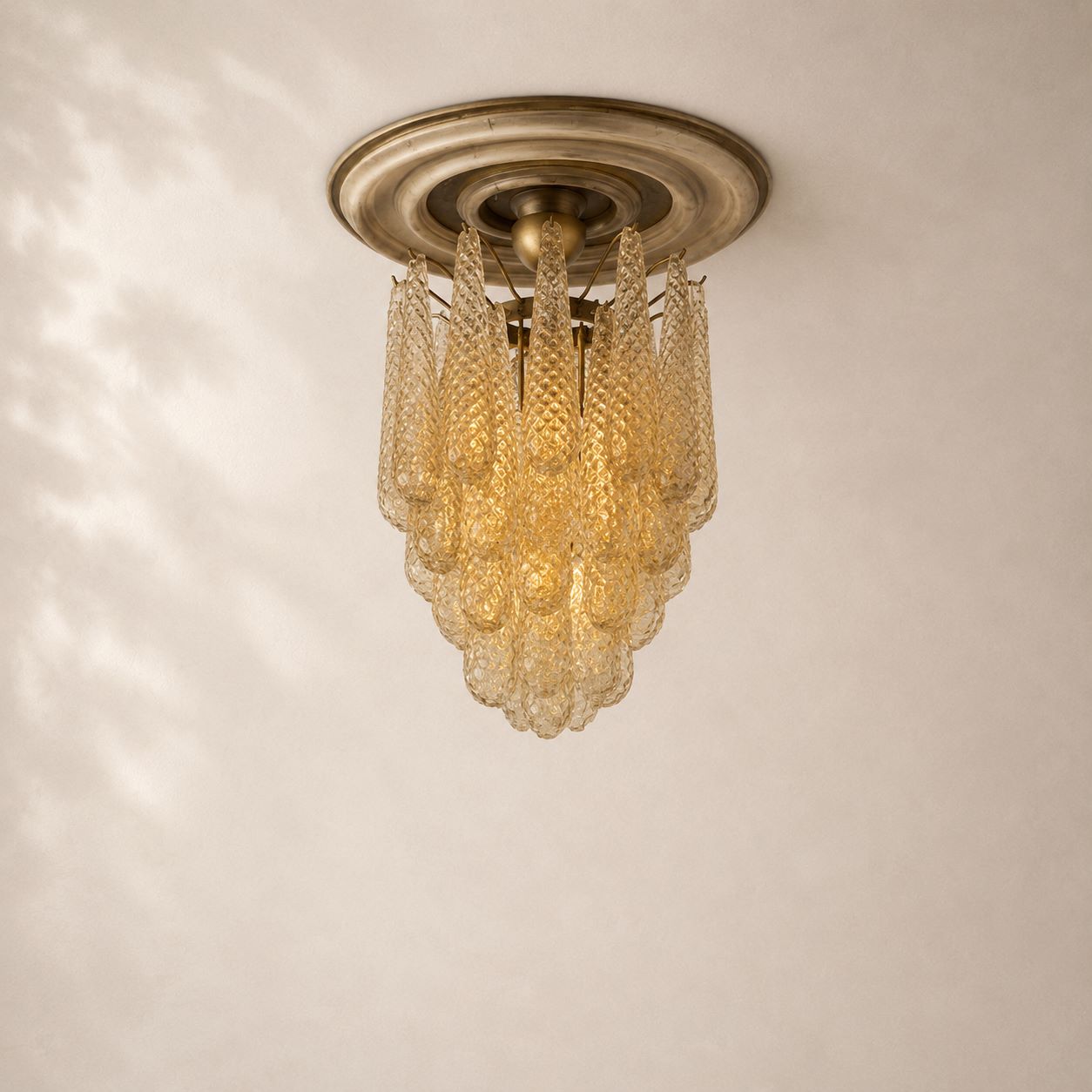 Murenza Amber 41 Drops Chandelier 