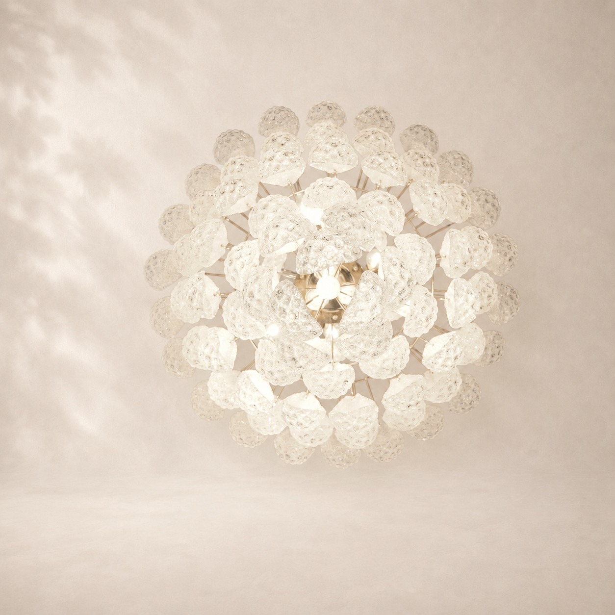 Murenza Chandelier – Drop – 85 glasses – Transparent