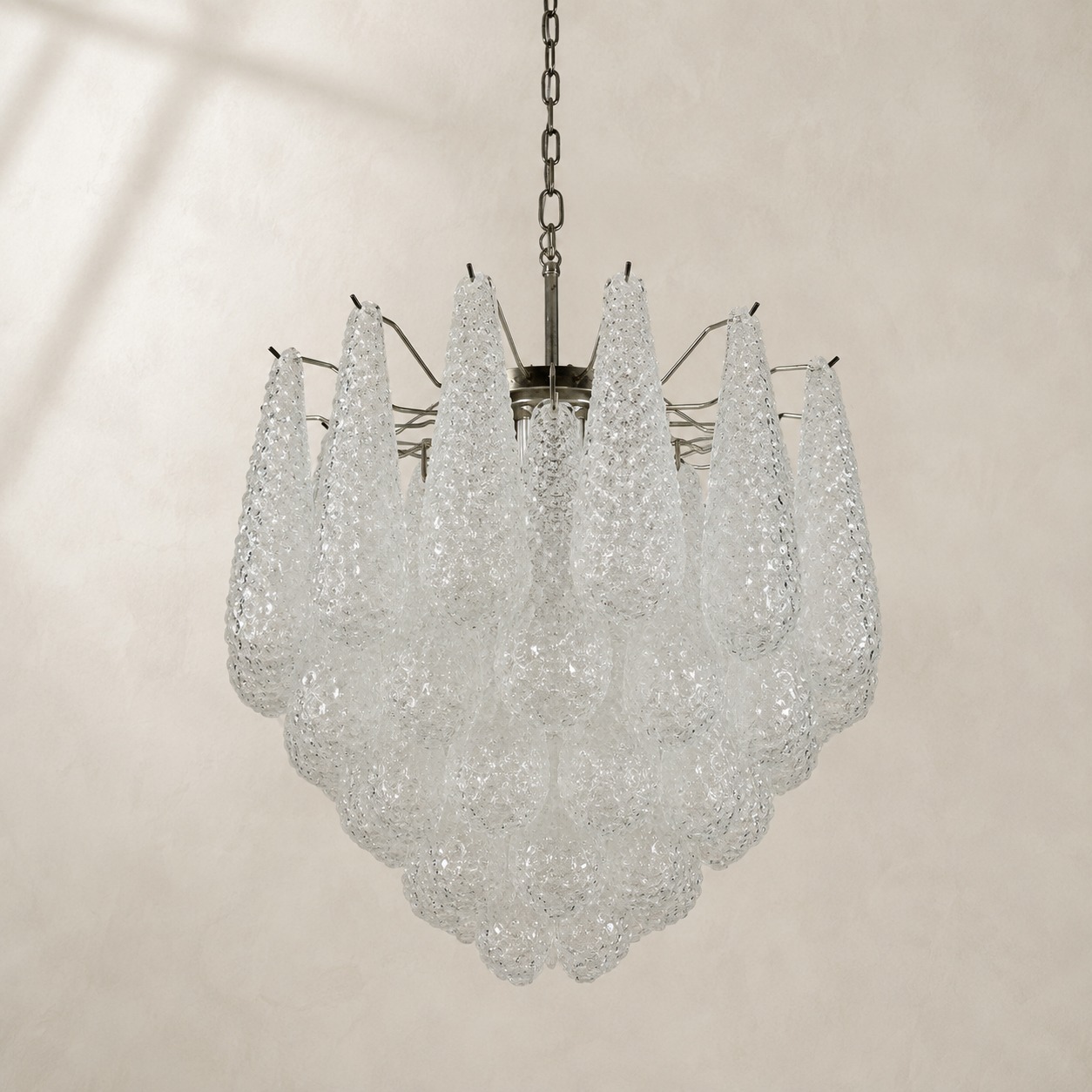Murenza Chandelier 41 Drops Transparent