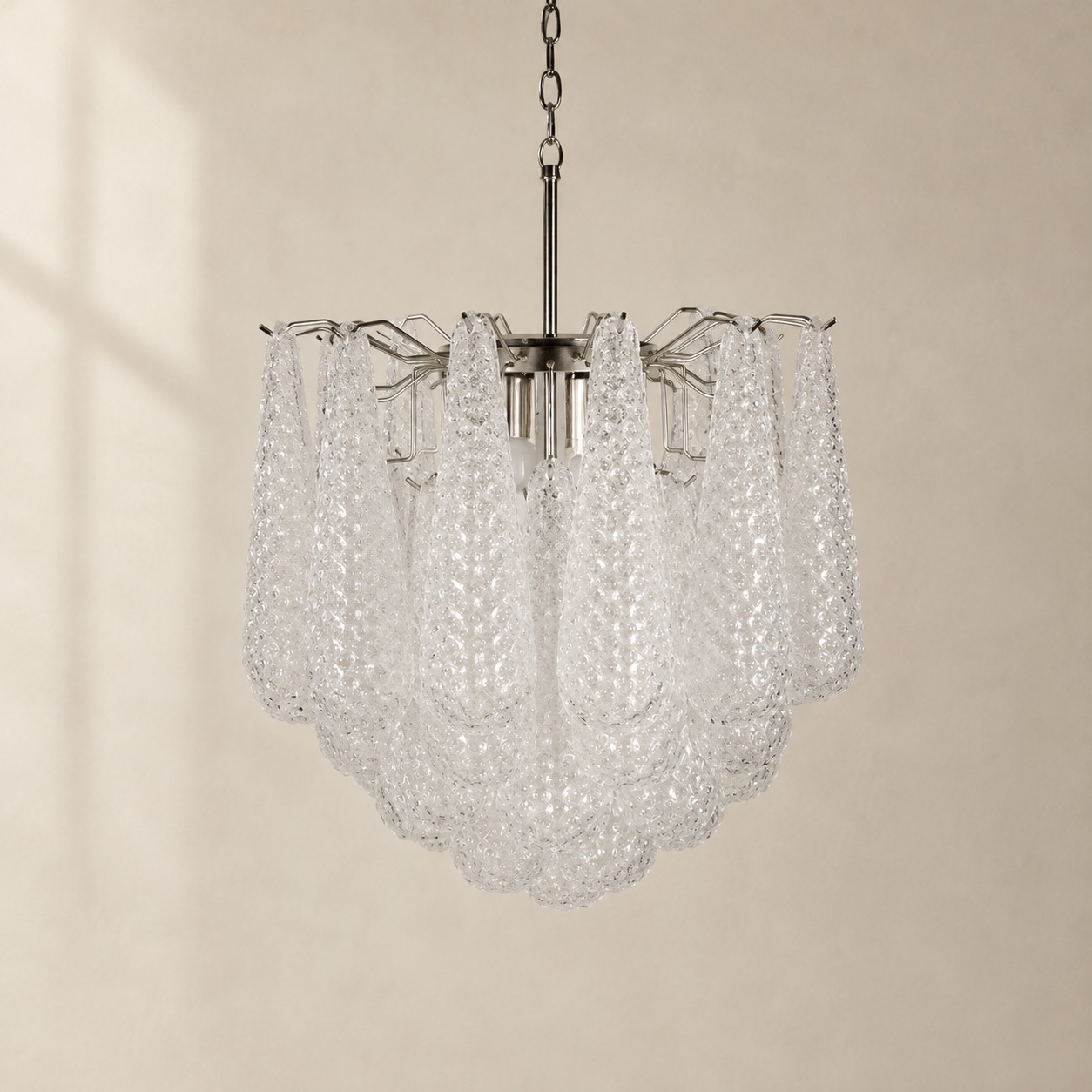Murenza Chandelier 41 Drops Transparent