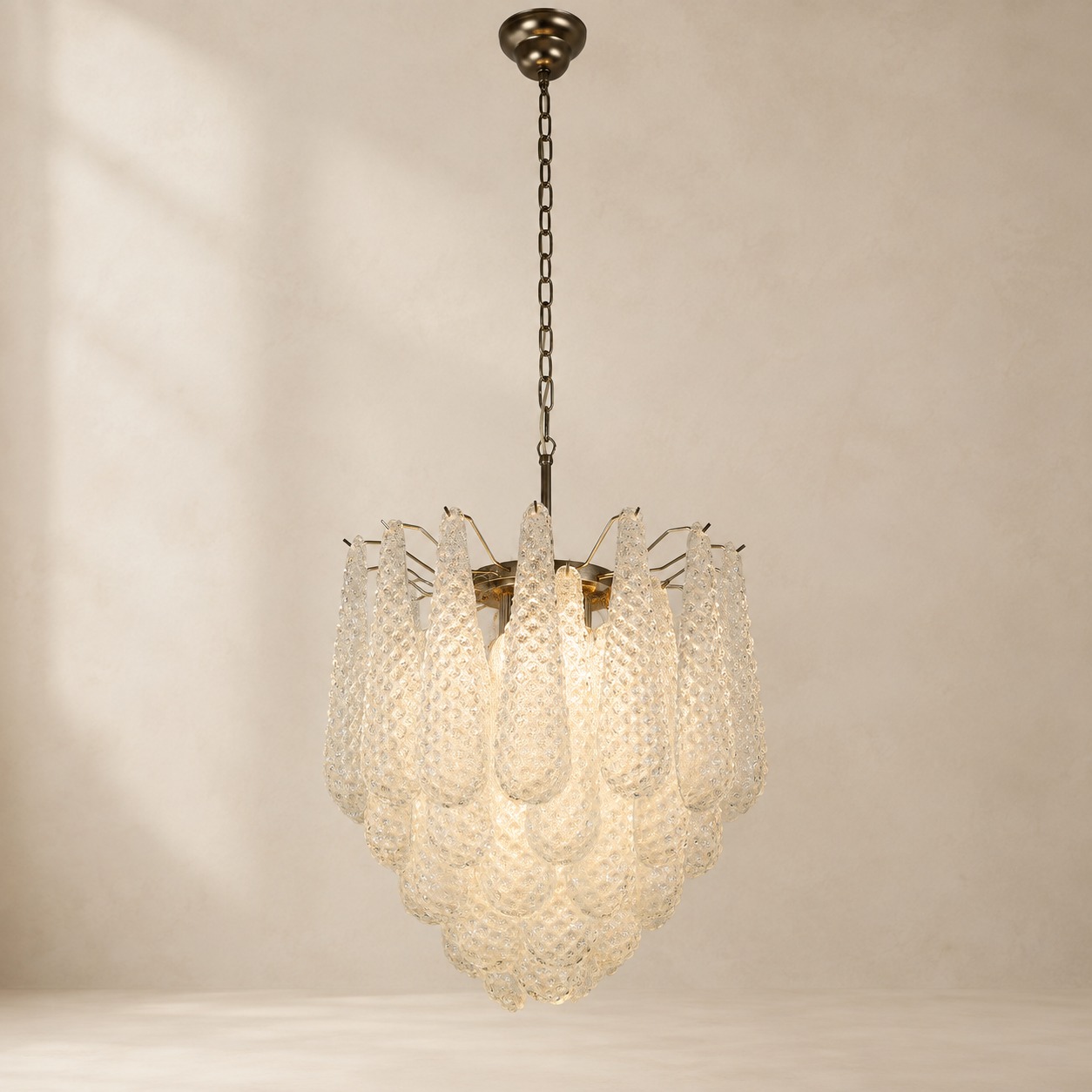 Murenza Chandelier 41 Drops Transparent