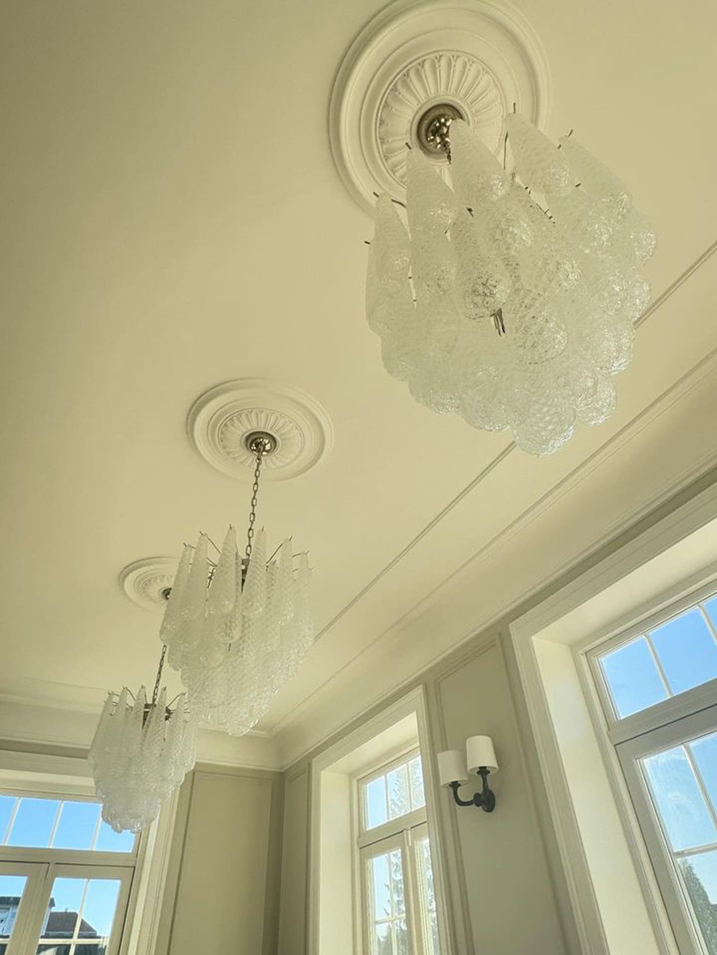 Murenza Chandelier 41 Drops Transparent