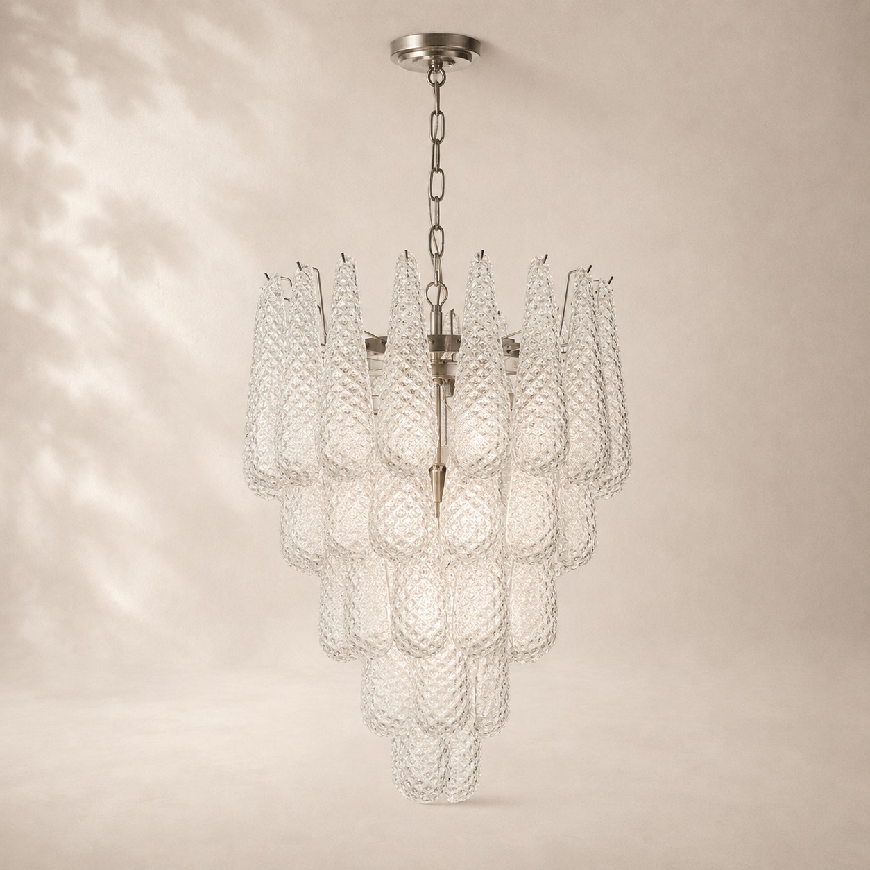 Murenza Chandelier 52 Drops Transparent 