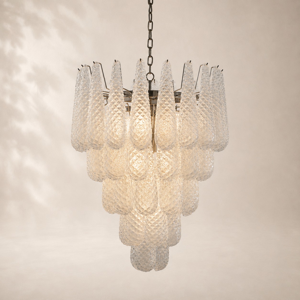 Murenza Chandelier 52 Drops Transparent 