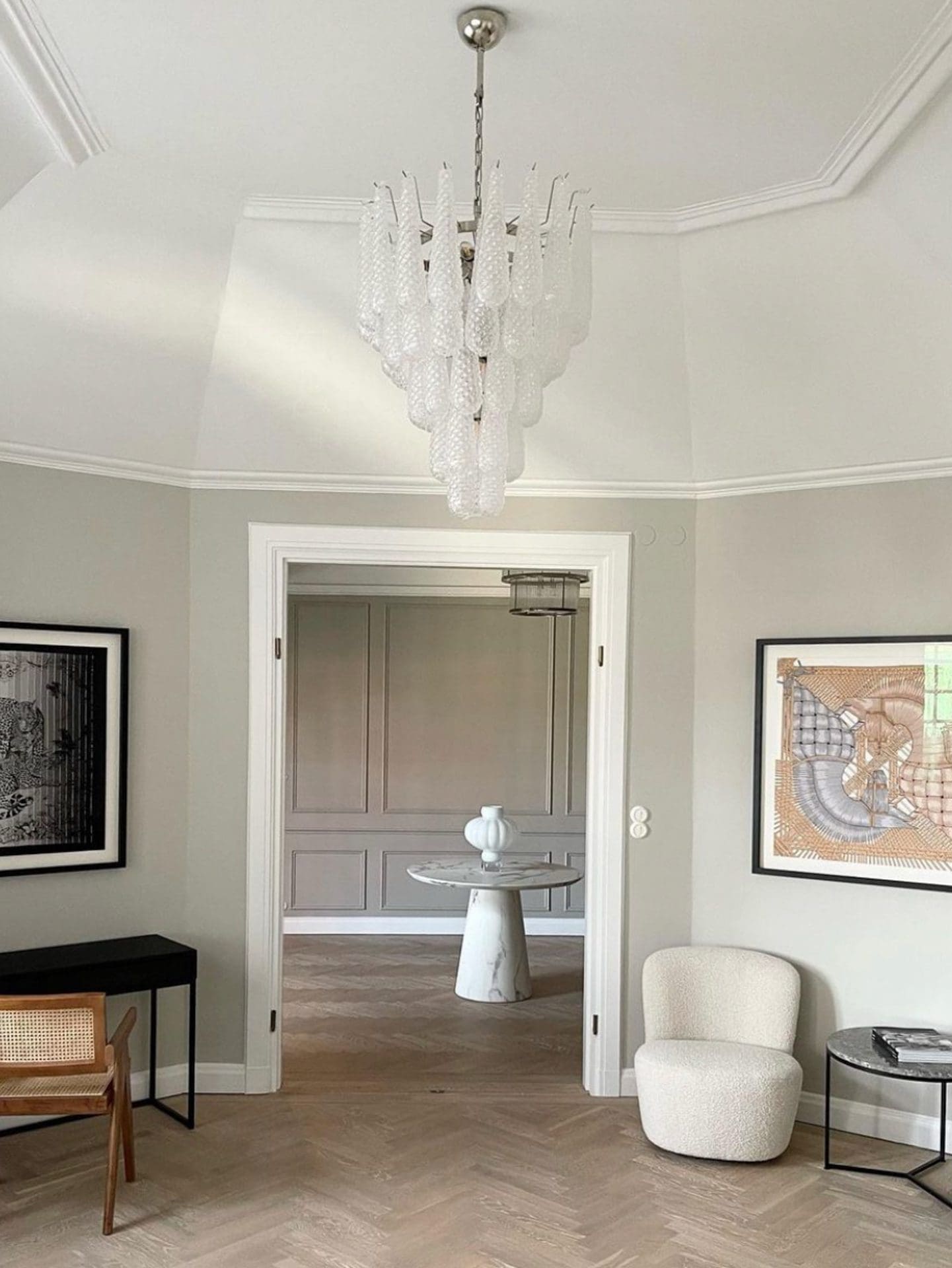 Murenza Chandelier 52 Drops Transparent 