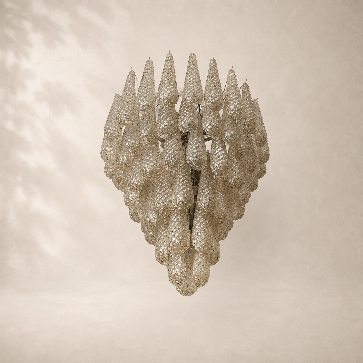Murenza Chandelier 75 Drops Amber