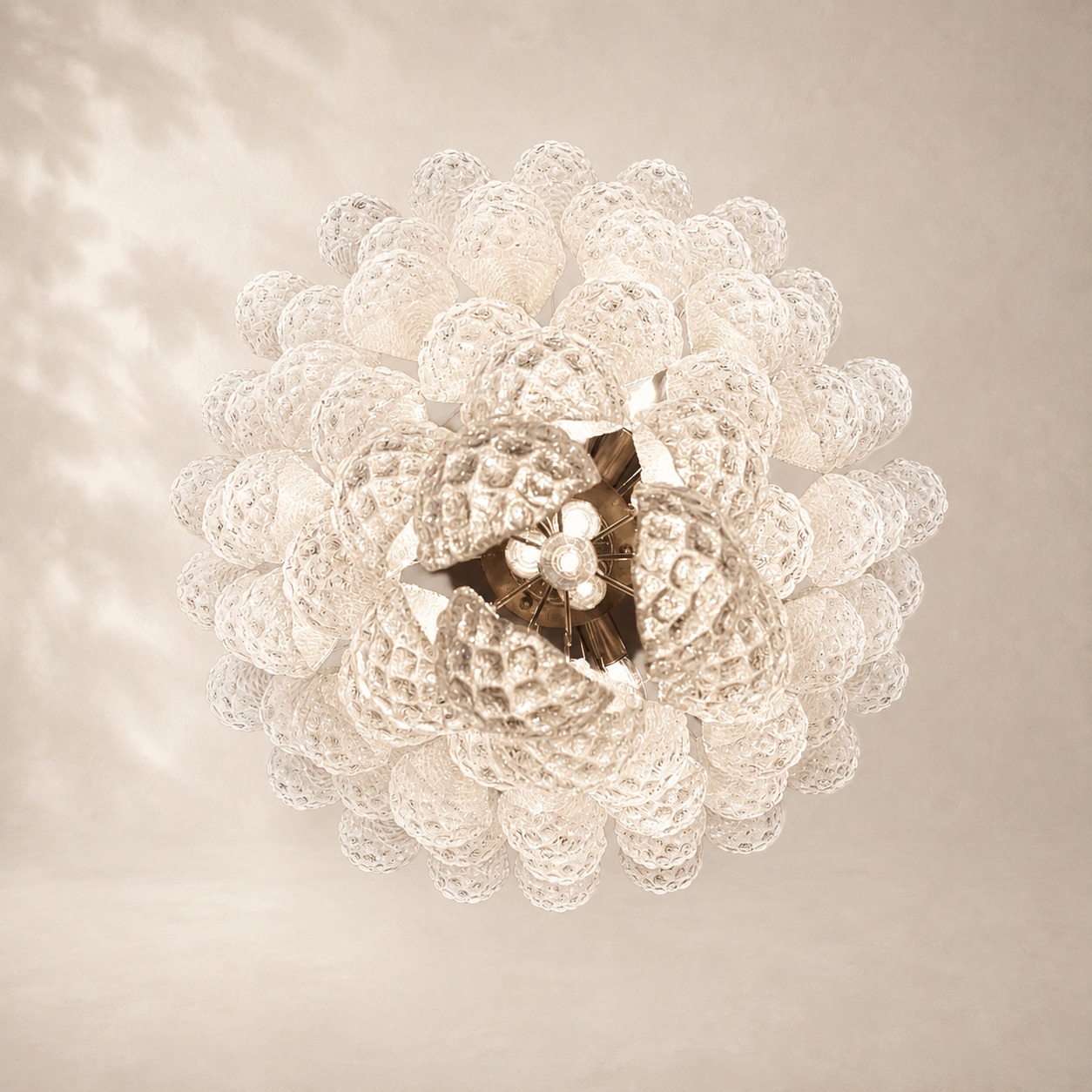 Murenza Chandelier 75 Drops Transparent