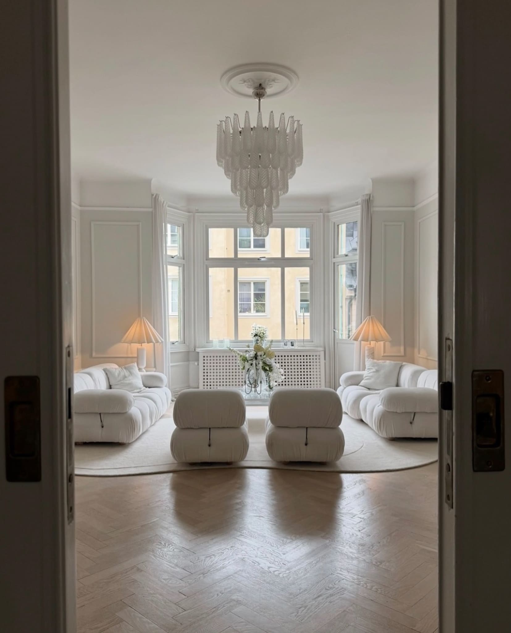 Murenza Chandelier 75 Drops Transparent