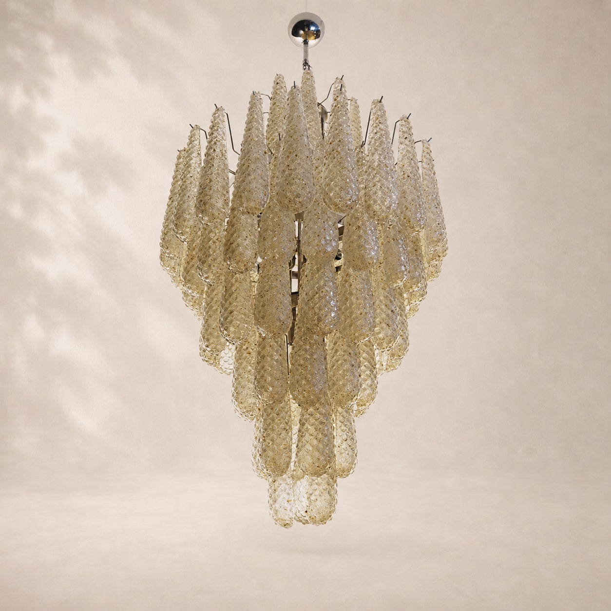 Murenza Chandelier 85 Drops Amber