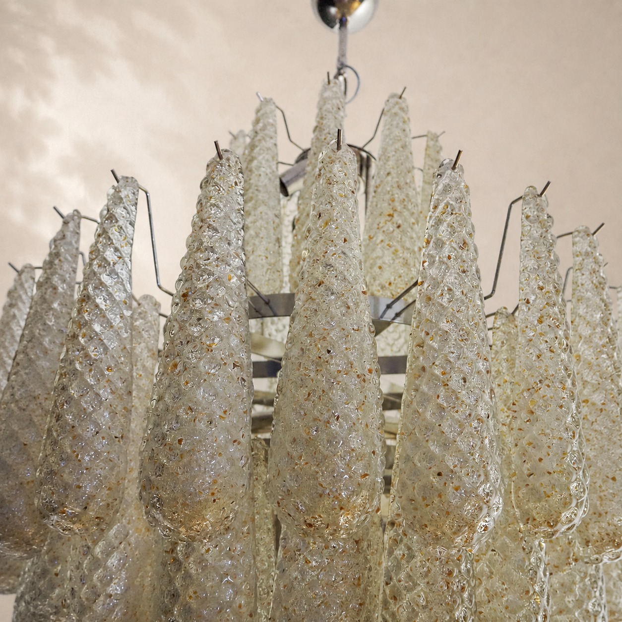 Murenza Chandelier 85 Drops Amber