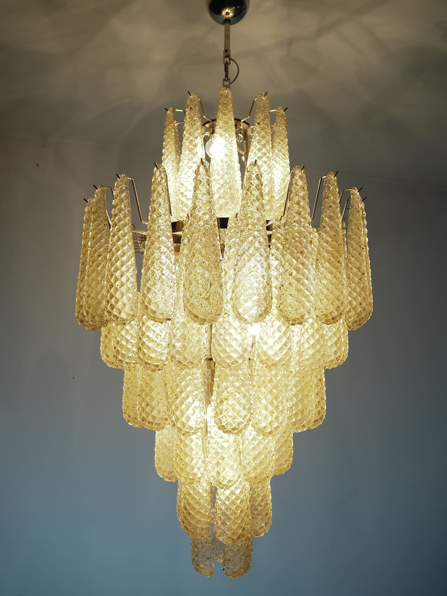 Murenza Chandelier 85 Drops Amber