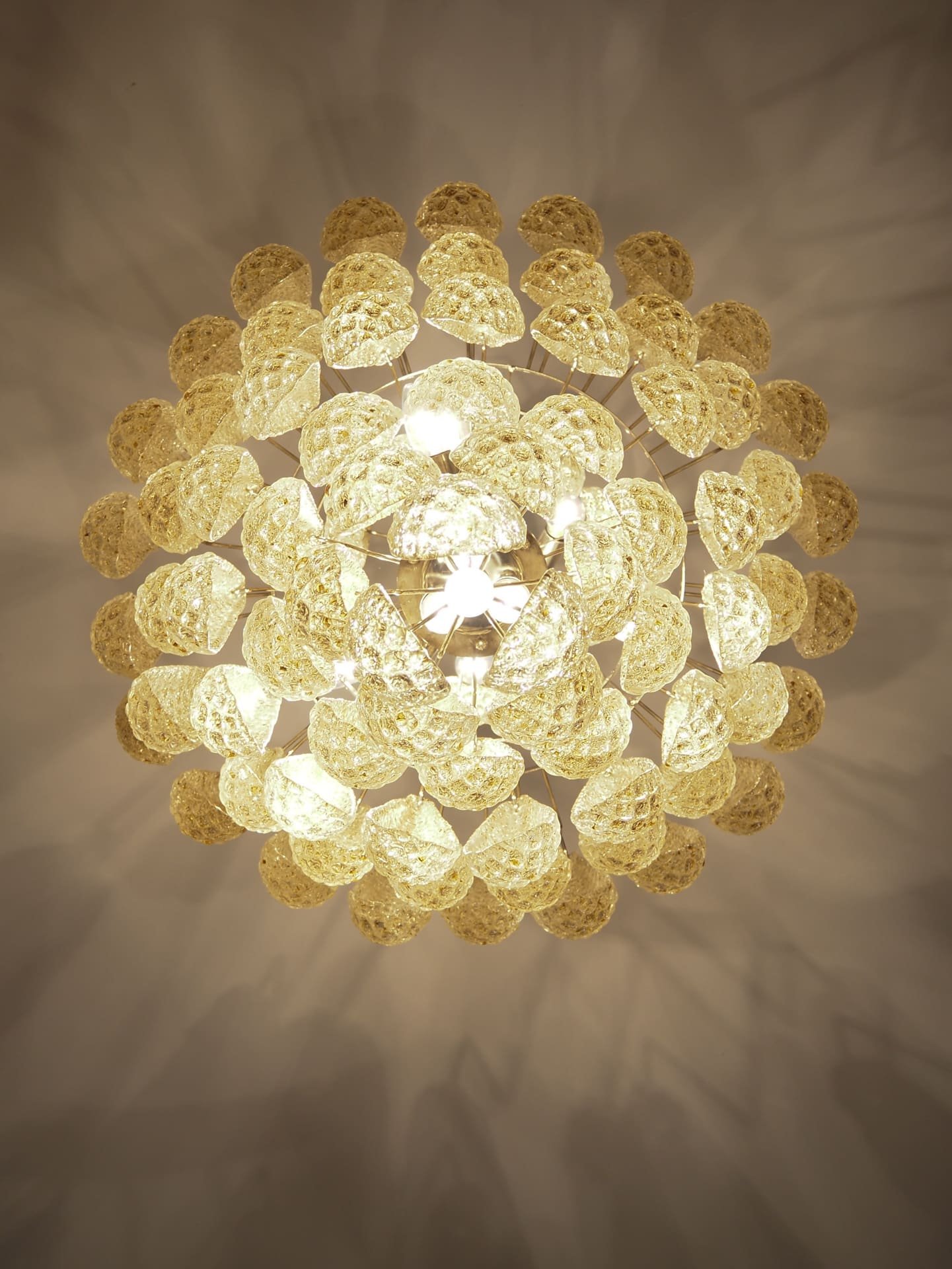Murenza Chandelier 85 Drops Amber