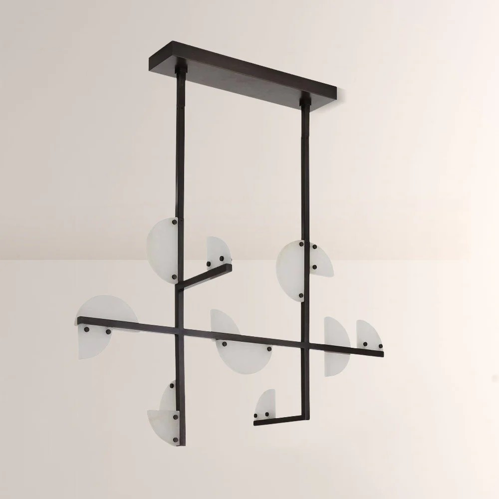 Norana Linear Alabaster Chandelier
