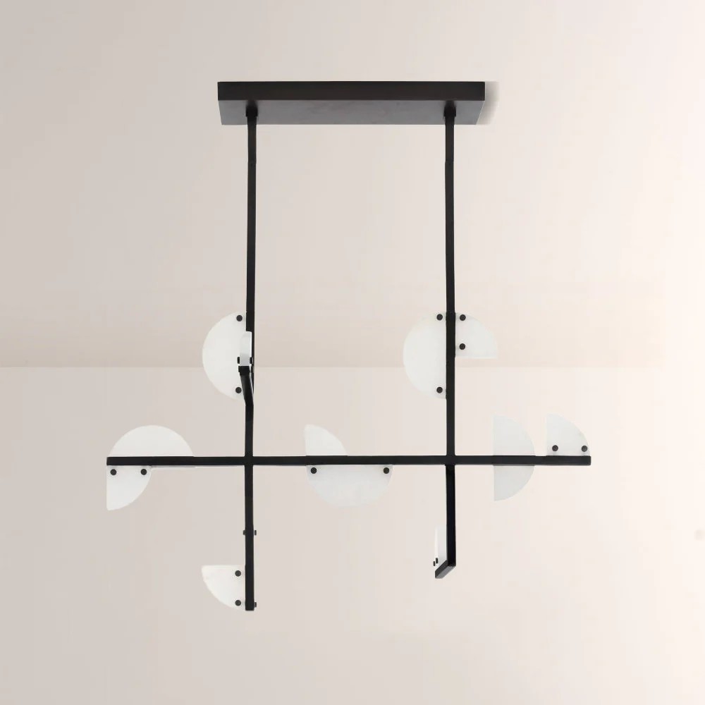 Norana Linear Alabaster Chandelier