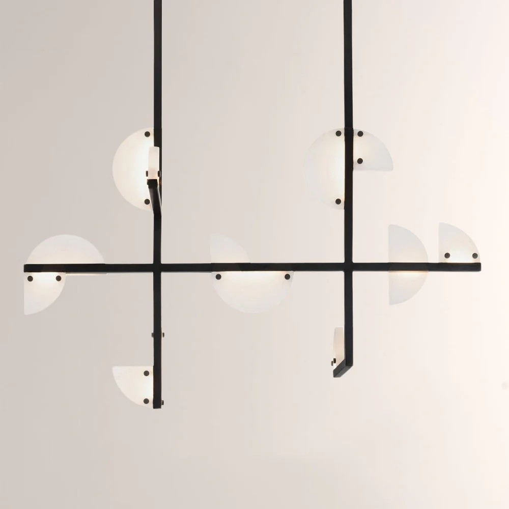 Norana Linear Alabaster Chandelier