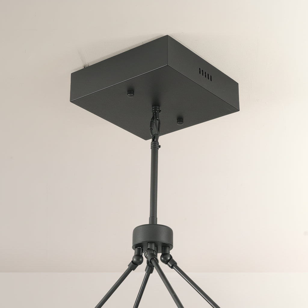 Peral Rectangular Chandelier 48"/62" - thebelacan