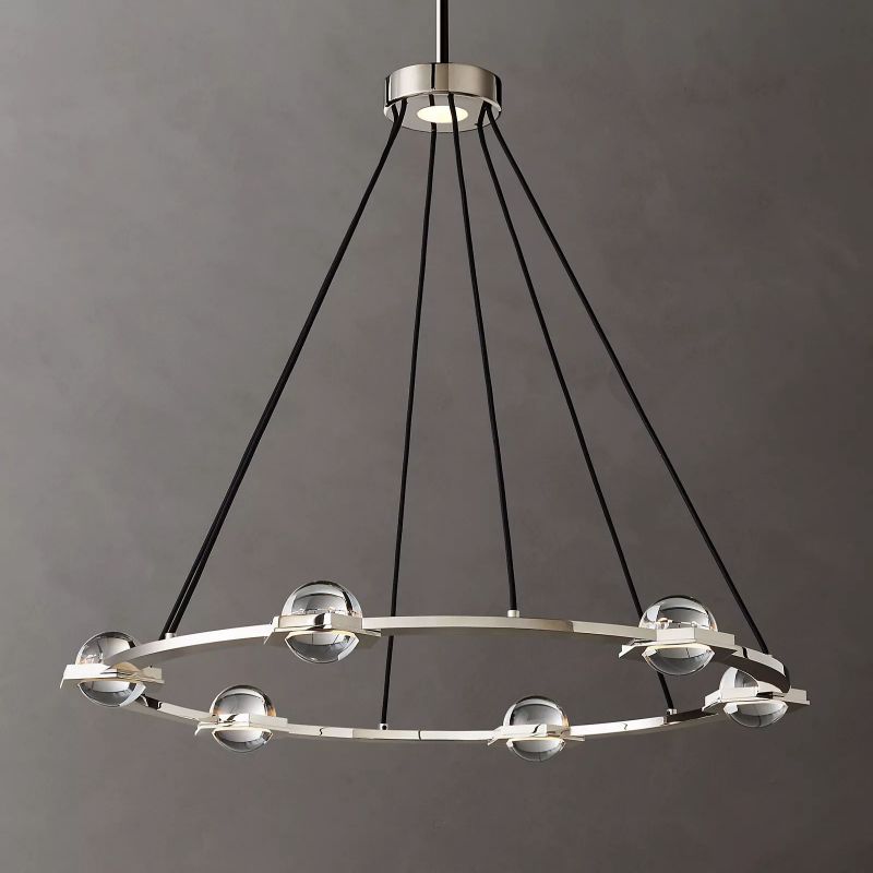 Cosmor Round Chandelier 36" - kimoylights