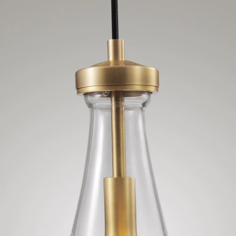 Raindrop Cord Pendant