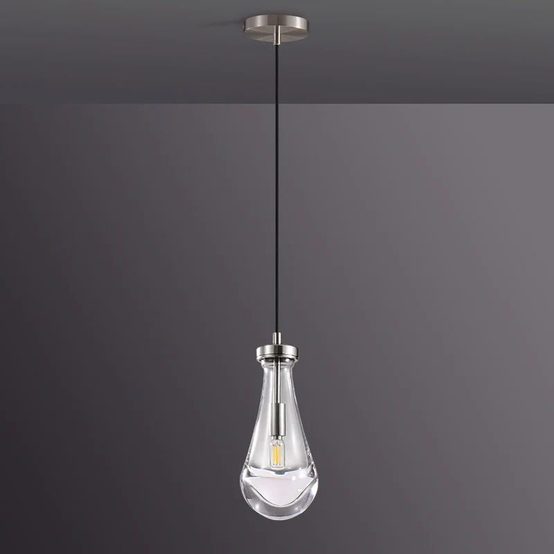 Raindrop Cord Pendant