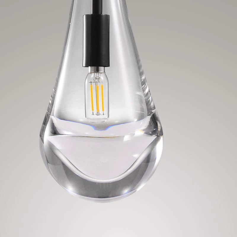 Raindrop Rod Dining Room Pendant