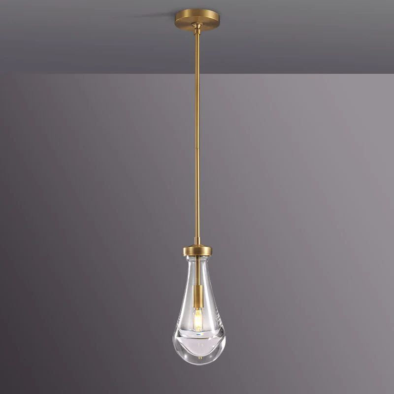 Raindrop Rod Dining Room Pendant