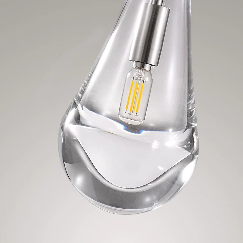 Raindrop Rod Dining Room Pendant