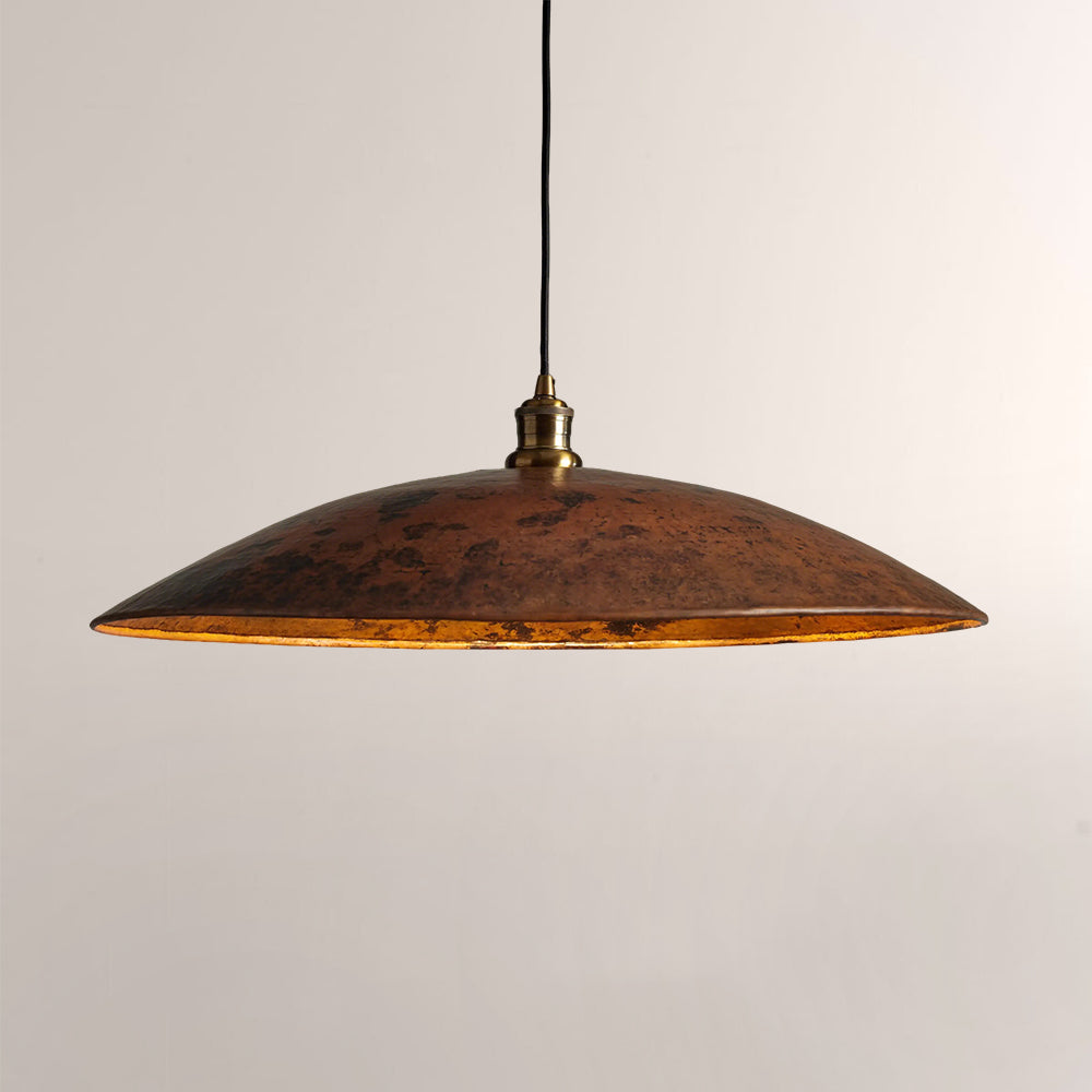 Reclad Metal Fan Pendant