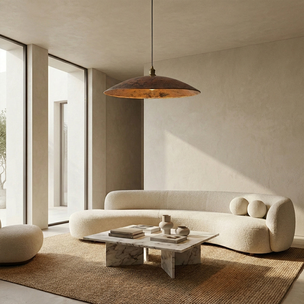 Reclad Metal Fan Pendant